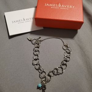 James Avery bracelet w/ charms